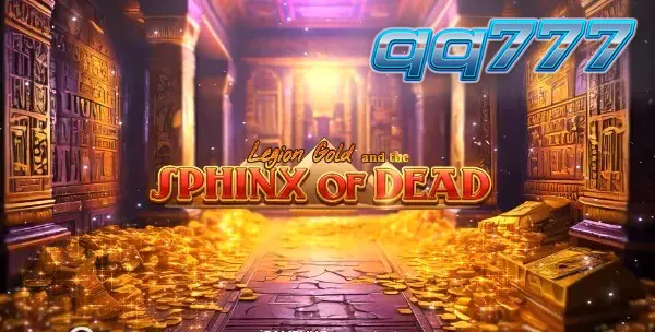 Legion Gold and the Sphinx of Dead স্লট গেমের প্রাচীন মিশরীয় থিমযুক্ত ইন্টারফেস