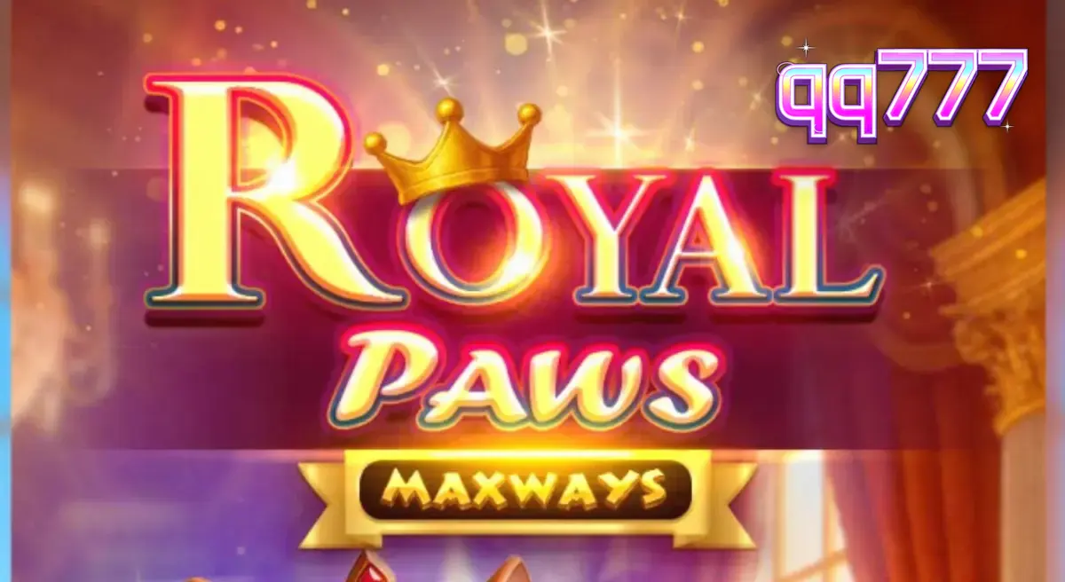 Royal Paws Maxways স্লট গেমের রাজকীয় বাগান এবং সোনালী রিলস